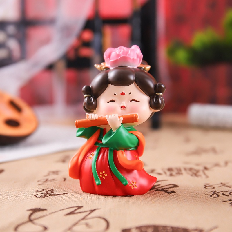 唐小環(huán)仕女?dāng)[件