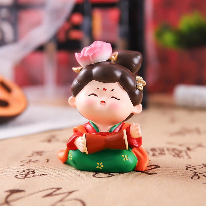 唐小環(huán)仕女?dāng)[件