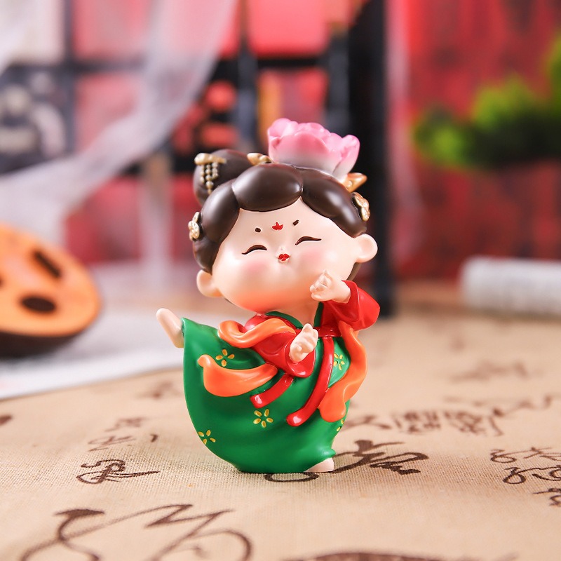 唐小環(huán)仕女?dāng)[件