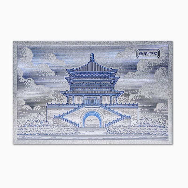 鋁箔炫光明信片可蓋章