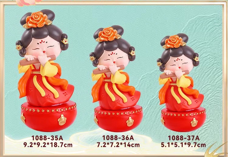 唐宮賦不倒翁小中大號