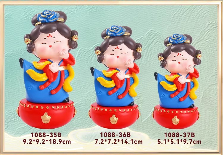 唐宮賦不倒翁小中大號