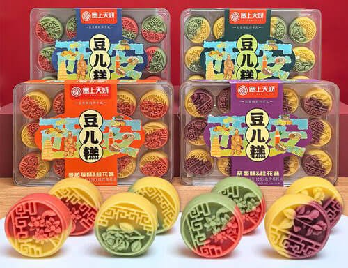 在家就能做的陜西桂花豆兒糕