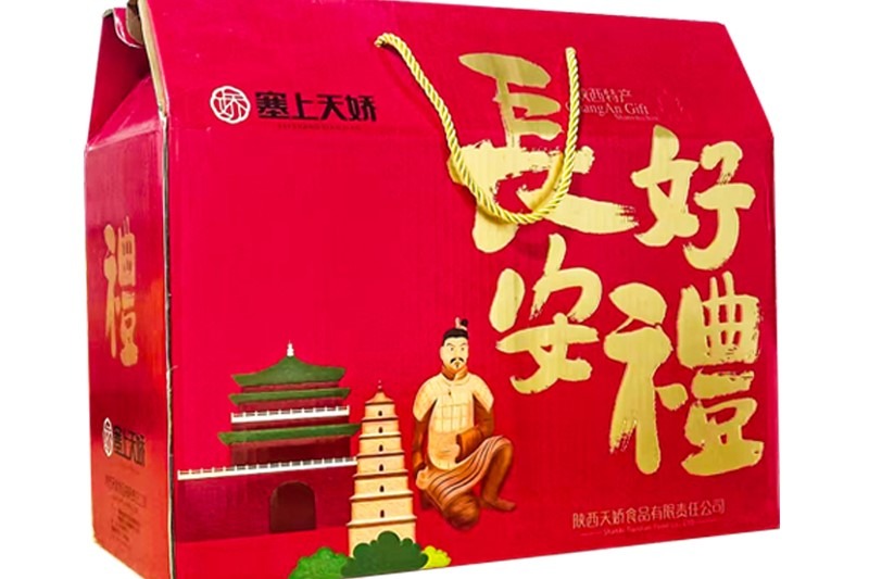 甑糕、泡饃、葫蘆雞…這份5.1斤重的陜西年貨禮包，全家都愛吃