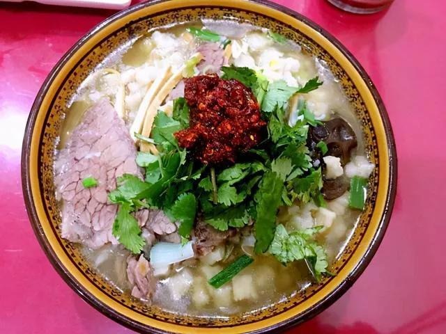 牛羊肉泡饃 牛羊肉泡饃