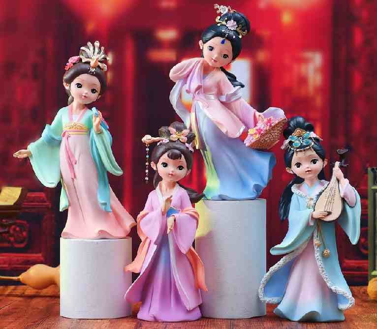 陜西文創(chuàng)浣花曲四大美女